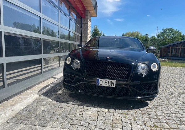 Bentley Continental GT cena 444000 przebieg: 68000, rok produkcji 2016 z Głubczyce małe 172